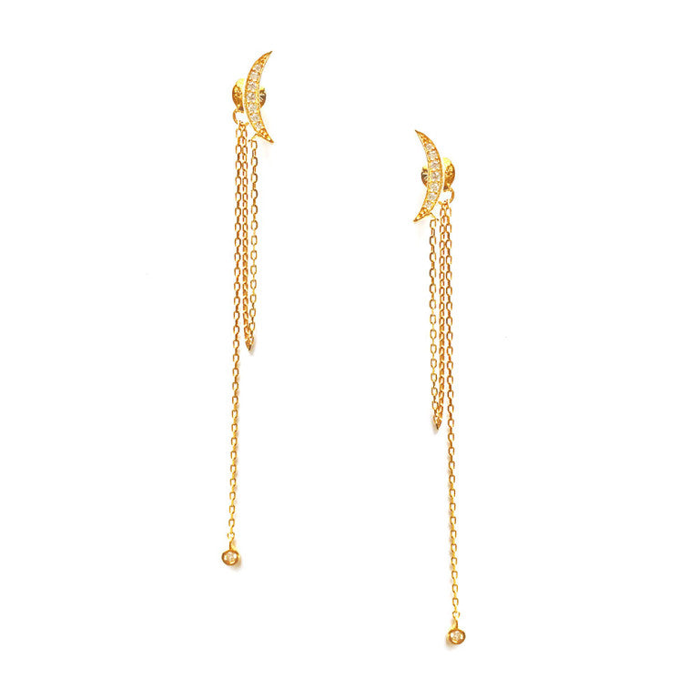 BELLUNA CHAIN DROP EARRINGS