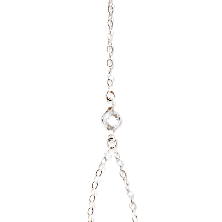 JACQUELYN CRYSTAL HAND CHAIN