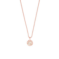 KYA PAVÉ DIAMOND DISC NECKLACE