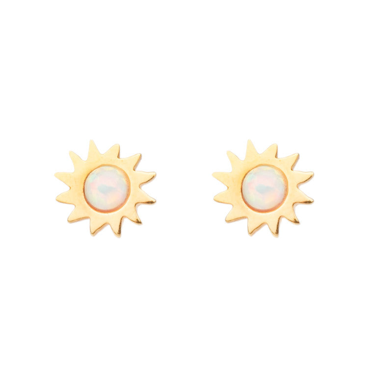 CAIRO OPAL SUN STUD EARRINGS