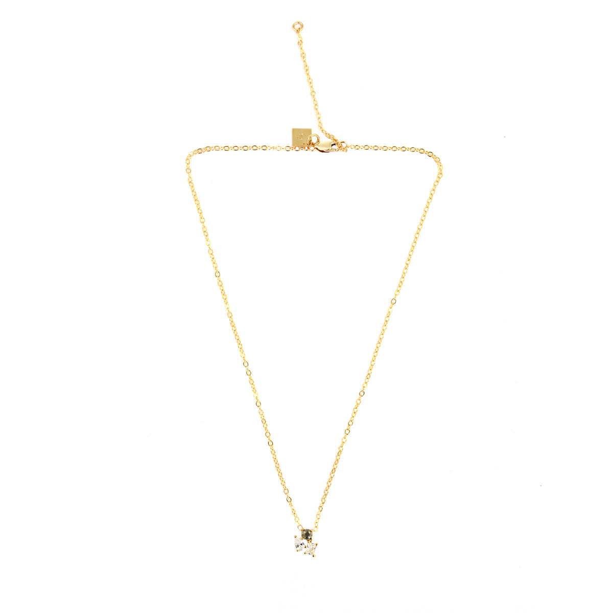 NEELY CRYSTAL + PYRITE CLUSTER NECKLACE