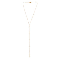 SIMCA SWAROVSKI CRYSTAL LARIAT NECKLACE
