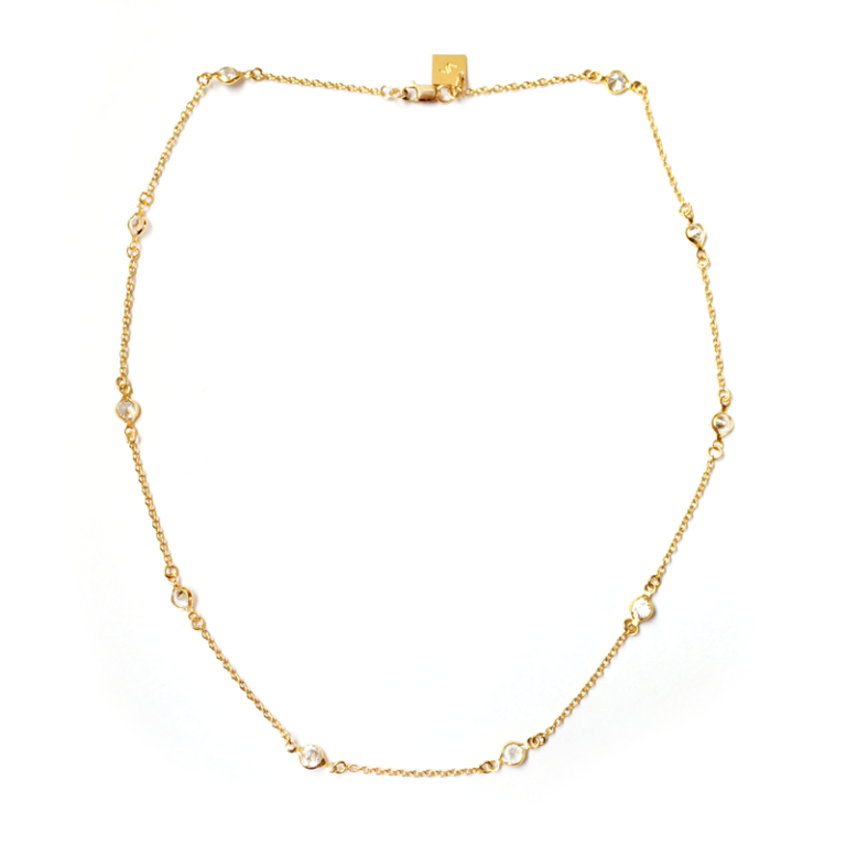 JACKIE CRYSTAL COLLAR NECKLACE
