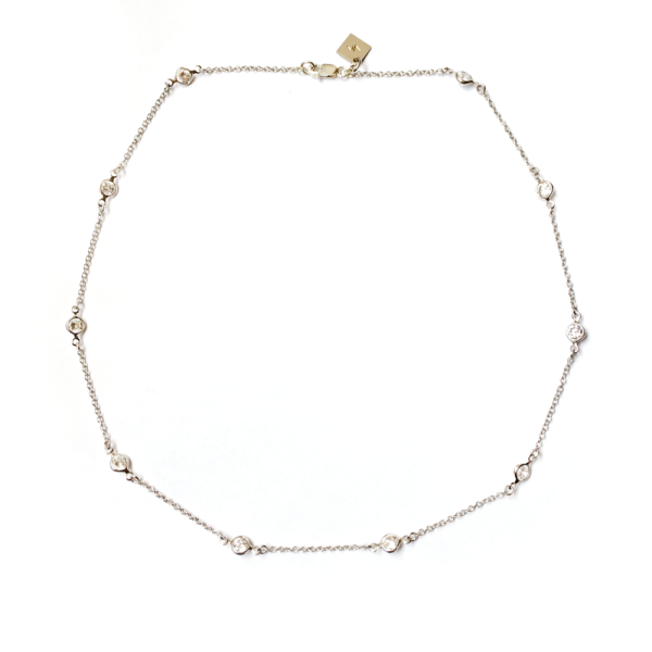 JACKIE CRYSTAL COLLAR NECKLACE
