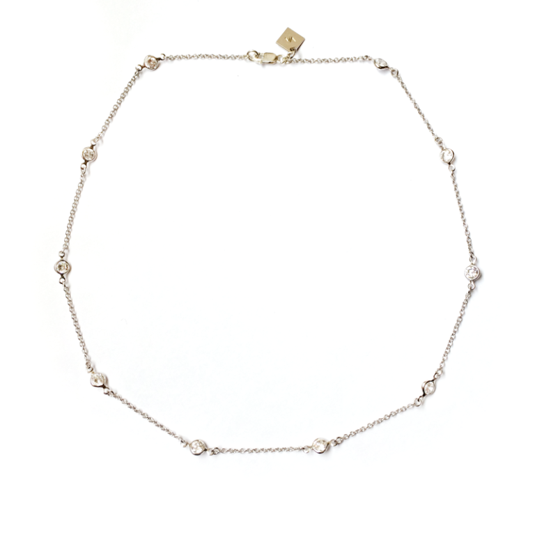 JACKIE CRYSTAL COLLAR NECKLACE
