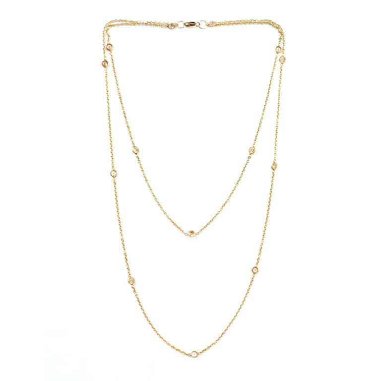 JACKIE COGNAC CRYSTAL LAYERS