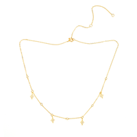 STARBURST CHARM NECKLACE