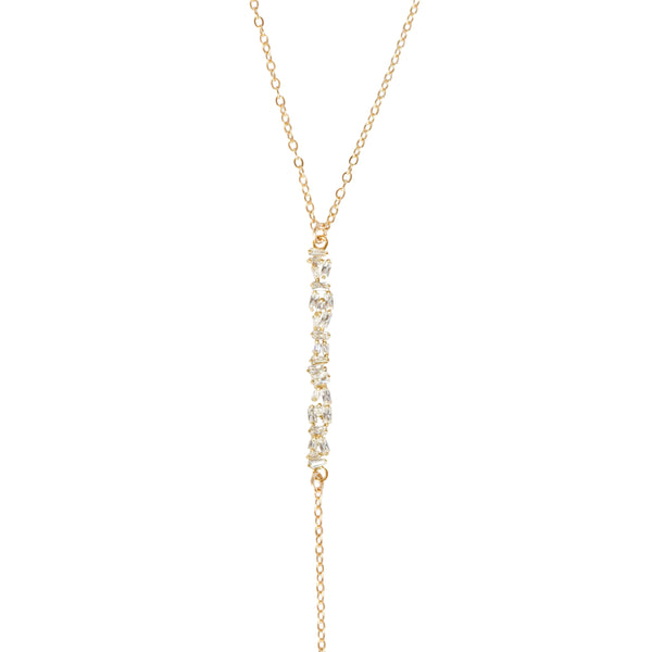 WHITE GOLD LOCK PENDANT NECKLACE – VELINA Jewelry